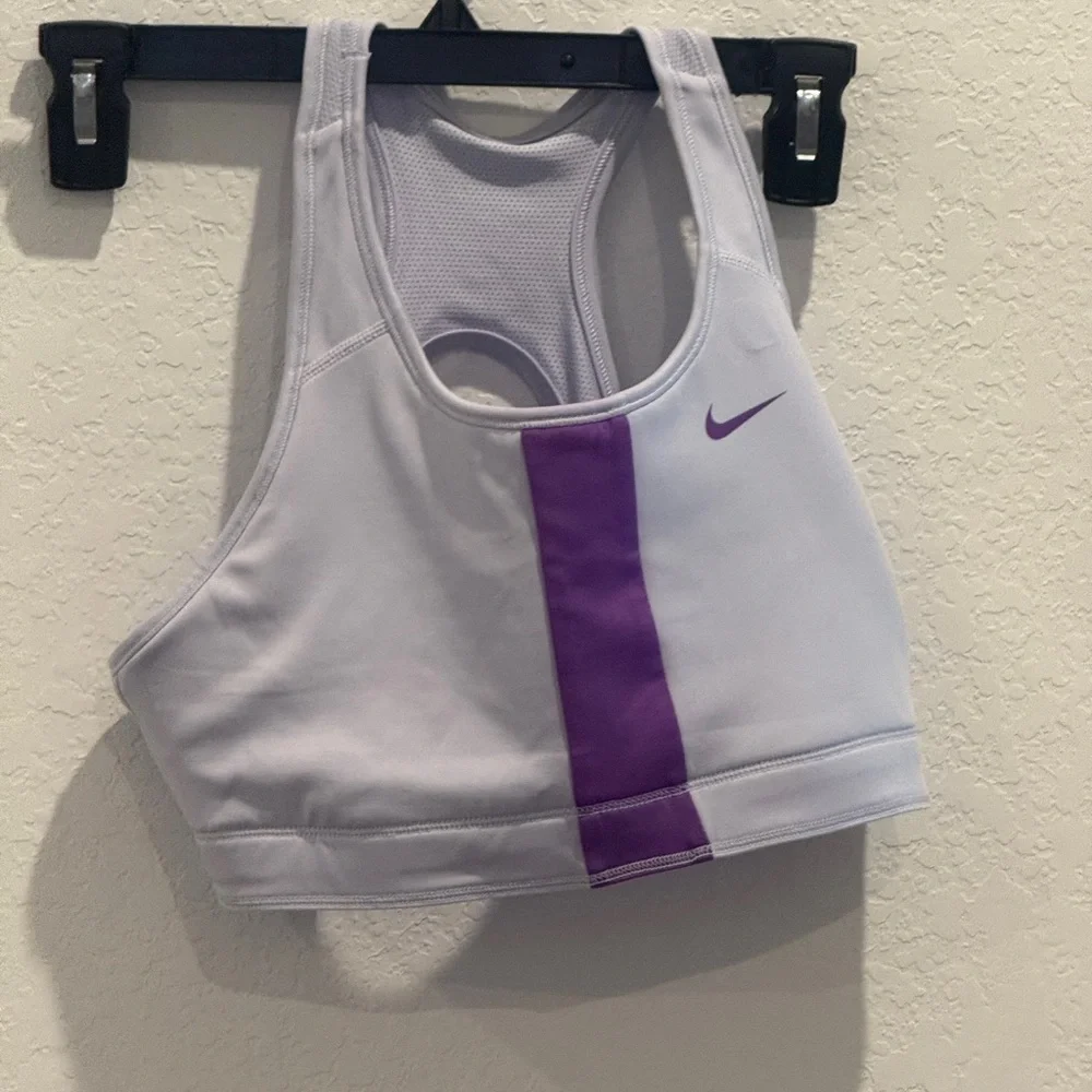 Nike Lavender and‎ Violet Reversible Sports Bra